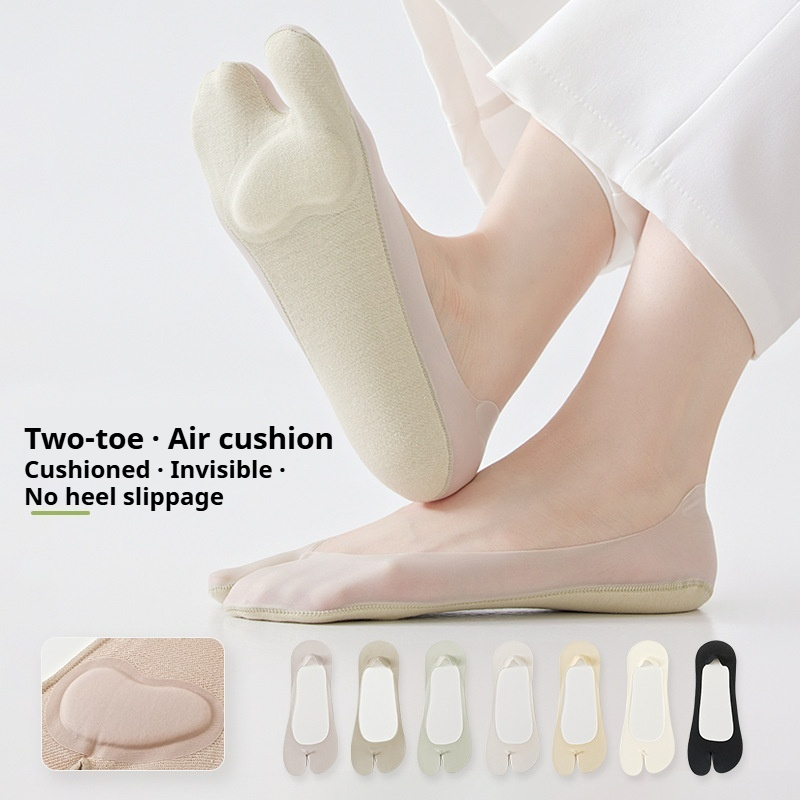 Toe Sock Split - Женские носки-таби из ледяного шелка с