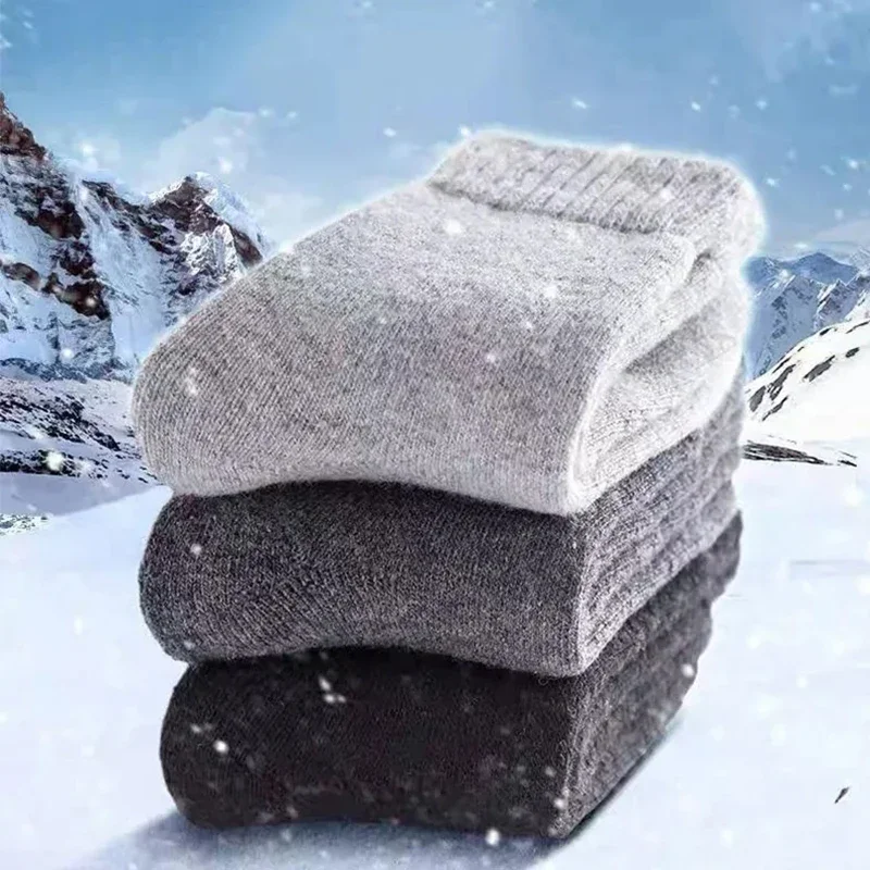 Зимние теплые мужские носки из – обзор и цена Thermal Sock Winter
