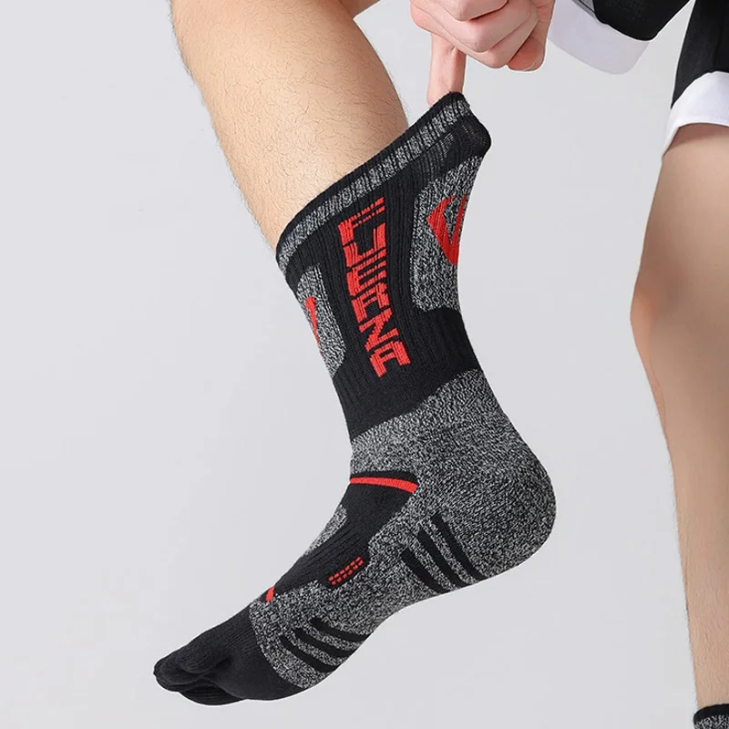 4/8 пар мужских спортивных нос – обзор и цена Toe Sock Split