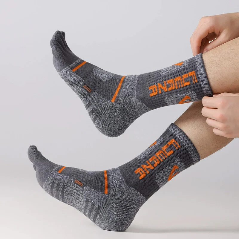 4/8 пар мужских спортивных нос – обзор и цена Toe Sock Split