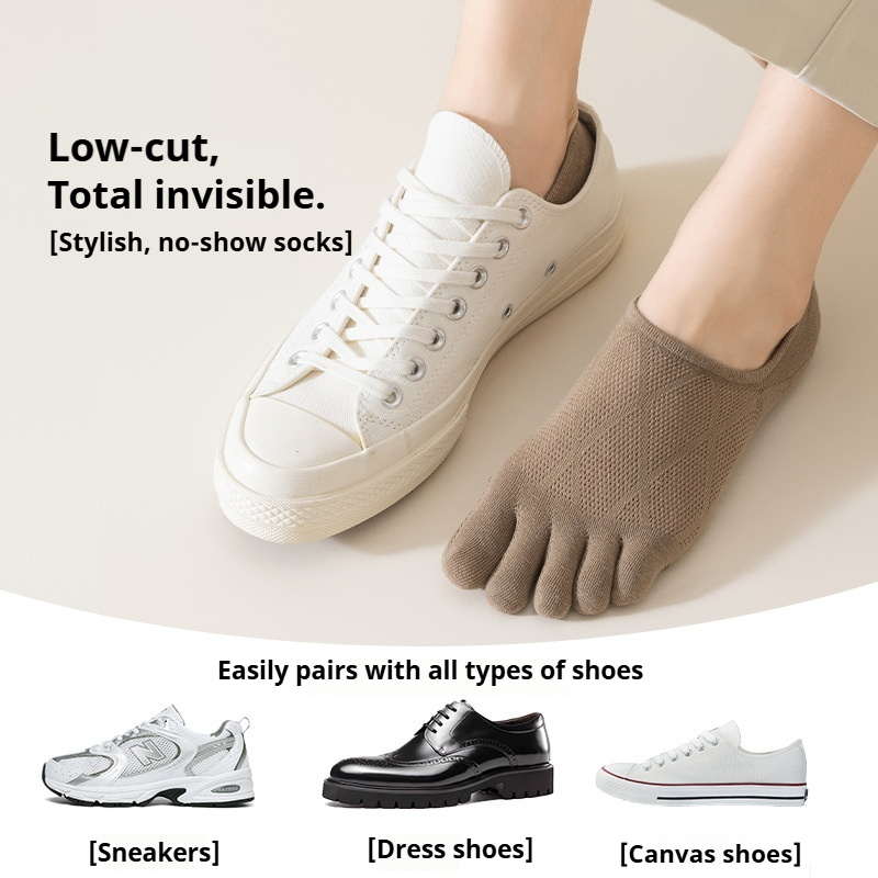 Мужские короткие хлопковые нос – обзор и цена Toe Sock Split
