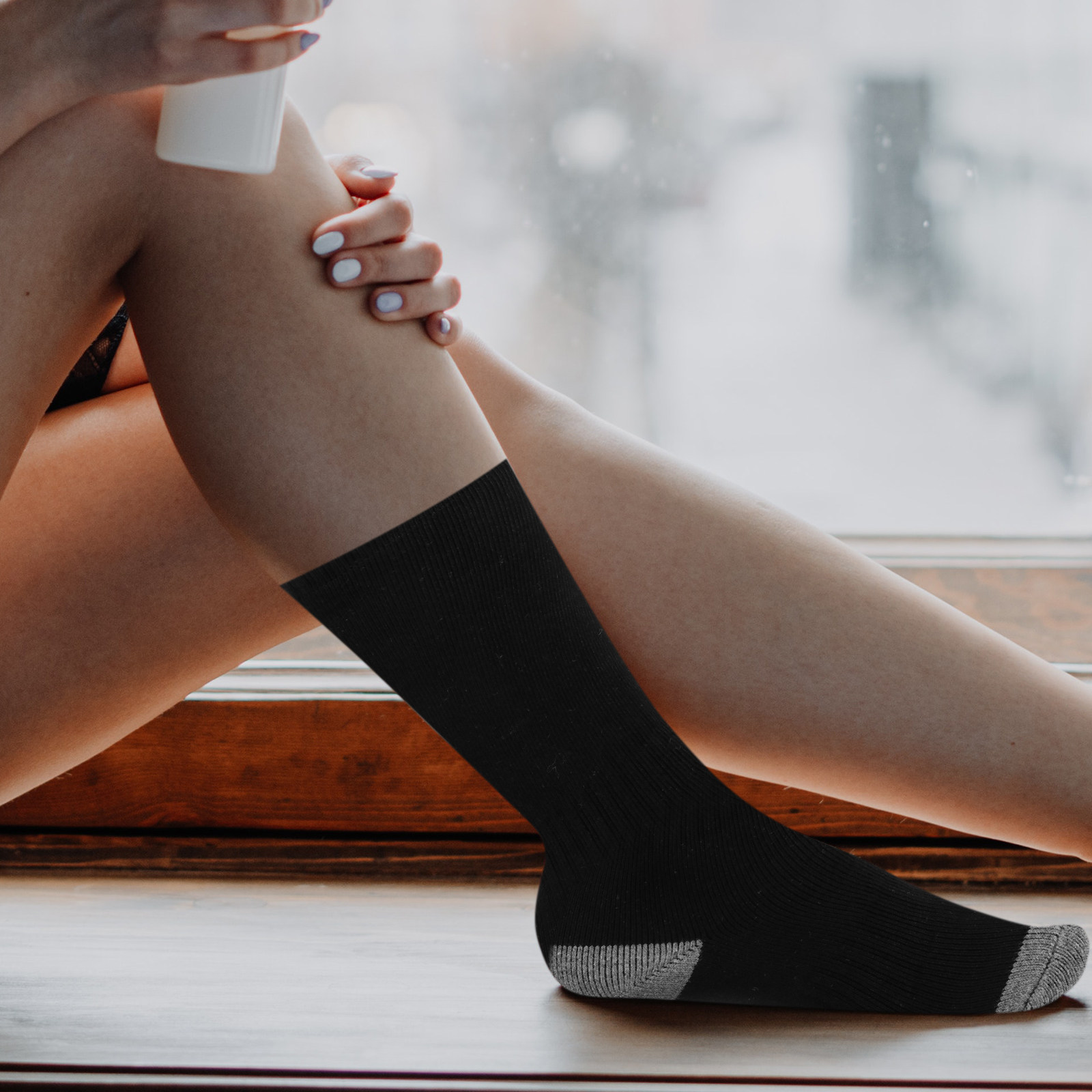 1 комплект безопасных электрич – обзор и цена Thermal Sock Winter